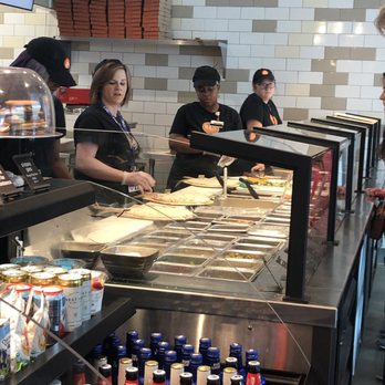 Blaze Pizza - The team was hit hard with customers at lunch time and they were moving quick! Well done!!! - Salad Near Me - Hebron, Kentucky Blaze Pizza - The team was hit hard with customers at lunch time and they were moving quick! Well done!!! - Salad Near Me - Hebron, Kentucky