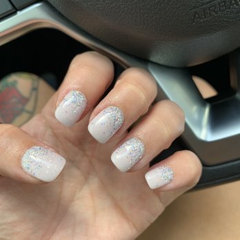 Bloom Nail & Spa - Nails done by Hana for my engagement photos - Nail Salons Near Me - Cedar Park, Texas