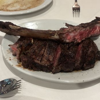 Ruth's Chris Steak House - Tomahawk Ribeye Med Rare was super tender served with a Browned Butter Hot Plate was delicious! - Steakhouses Near Me - Dallas, Texas Ruth's Chris Steak House - Tomahawk Ribeye Med Rare was super tender served with a Browned Butter Hot Plate was delicious! - Steakhouses Near Me - Dallas, Texas