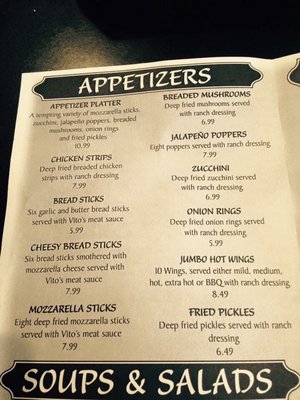Menu photo 5 Vito's Bullhead City, AZ Menu photo 5 Vito's Bullhead City, AZ
