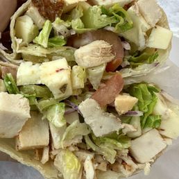 #5 Caesar Chicken Wrap. #5 Caesar Chicken Wrap.