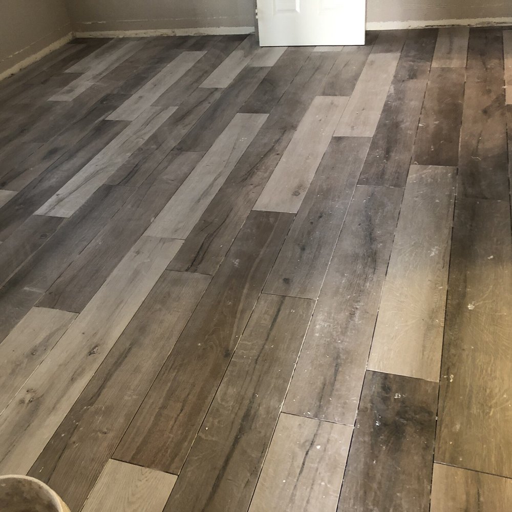 Not yet cleaned or grouted, but you get the idea. Not yet cleaned or grouted, but you get the idea.