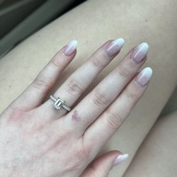 Anna's Nail Salon - Acrylic ombré nails