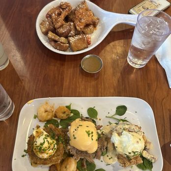 Ruby Slipper Decatur - Sweet Heat Chicken & French Toast Bites Chicken St. Charles Benedict Eggs Cochon Benedict Eggs Blackstone The O.G. Benedict - Breakfast & Brunch Near Me - New Orleans, Louisiana