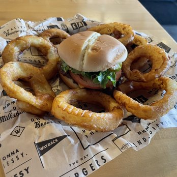 Wayback Burgers - Single Burger and Onion Rings - American Near Me - Nashville, Tennessee Wayback Burgers - Single Burger and Onion Rings - American Near Me - Nashville, Tennessee