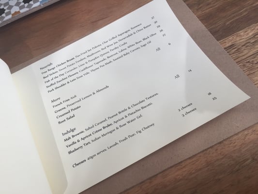 Menu photo 3 Malt Pier Newstead, QLD