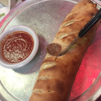 Anna's Italian Restaurant - Small (!!!) Sausage Roll. Magnificent!! - Pizza Near Me - Hampton, Virginia