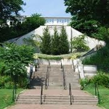 Lake Park - stairs by bistro - Parks Near Me - Milwaukee, Wisconsin