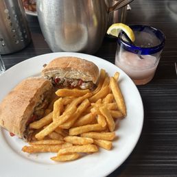 Cheese steak sandwich
