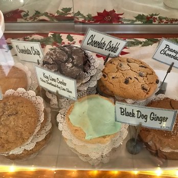 Wildflower Cafe - Huge, yummy cookies in the bakery display case. - Breakfast & Brunch Near Me - Clearwater, Florida