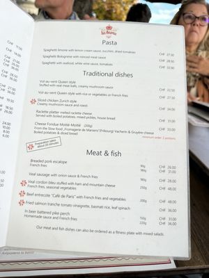 Menu photo 4 La Barca Luzern, LU Menu photo 4 La Barca Luzern, LU