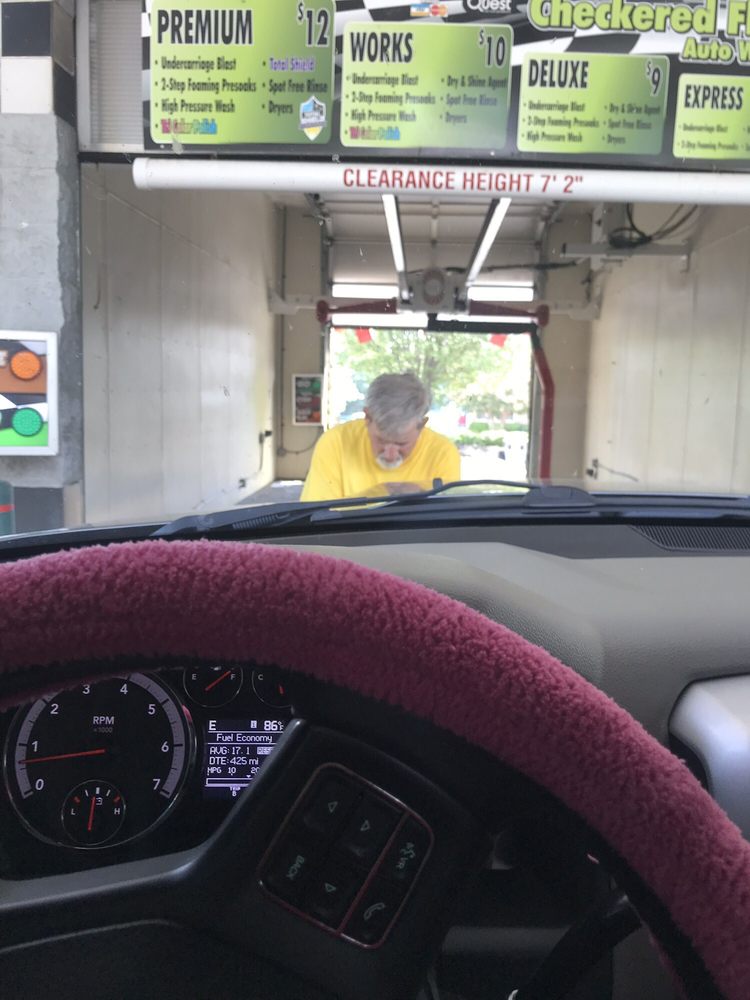 Checkered Flag Car Wash, Advance Roadtrippers