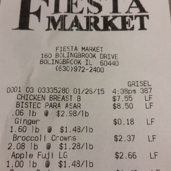Fiesta Market - Proof of inexpensive  meats and produce. - Grocery Near Me - Bolingbrook, Illinois