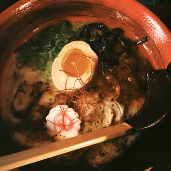 Ramen Hana & Sushi - Aka Hinageshi Tonkotsu Ramen with Spicy Red Sauce - Ramen Near Me - Stuart, Florida