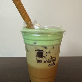Phin Cafe - Pandan Coffee (w/ Oat Milk) - Coffee & Tea Near Me - Fremont, California Phin Cafe - Pandan Coffee (w/ Oat Milk) - Coffee & Tea Near Me - Fremont, California