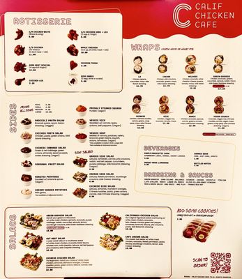 Menu photo 2 Calif Chicken Cafe Los Angeles, CA