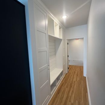 The Celtic Carpenter - Built-in storage bench - Carpenters Near Me
