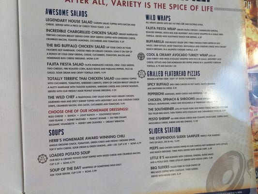 Menu photo 5 Wild Wing Cafe Farragut, TN Menu photo 5 Wild Wing Cafe Farragut, TN