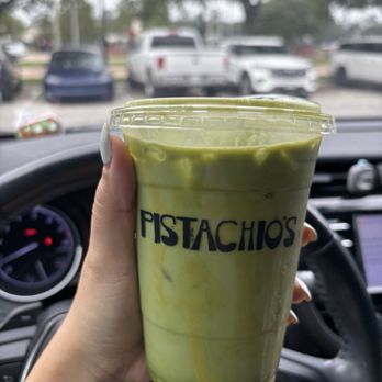 Pistachio’s Coffee Shop - Pistachio Matcha Latte - Coffee & Tea Near Me - Houston, Texas Pistachio’s Coffee Shop - Pistachio Matcha Latte - Coffee & Tea Near Me - Houston, Texas