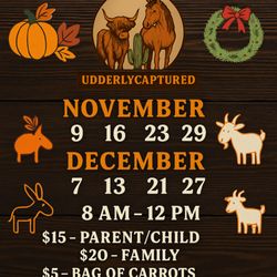 Farm Day Schedule!