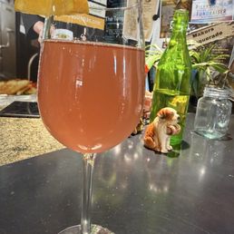 Kombucha cava wine cocktail. Kombucha cava wine cocktail.
