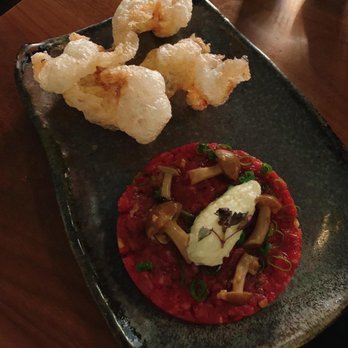 UNI - Wagyu tartar - Sushi Bars Near Me - Boston, Massachusetts UNI - Wagyu tartar - Sushi Bars Near Me - Boston, Massachusetts