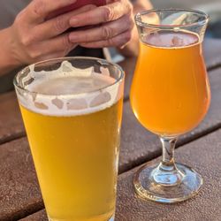 Russian River IPA and pFriems Kriek