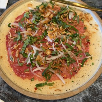 Chao - Beef Carpaccio - Asian Fusion Near Me - Honolulu, Hawaii