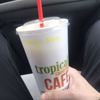 Tropical Smoothie Cafe - One of the many smoothies I've had so far. - Fast Food Near Me - Carmel, Indiana
