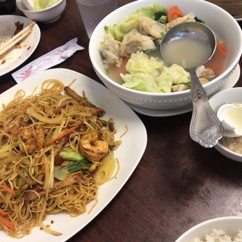 Tan' Chinese Restaurant - Shanghai noodles and bland wonton soup - Chinese Near Me - Pullman, Washington