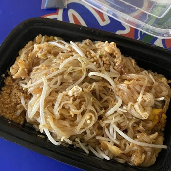 Mali Thai - Chicken Pad Thai without scallions. - Thai Near Me - Jacksonville, Florida Mali Thai - Chicken Pad Thai without scallions. - Thai Near Me - Jacksonville, Florida