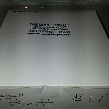 Upper Crust Bakery - Boxed very well!!! - Bakeries Near Me - Lake Worth, Florida