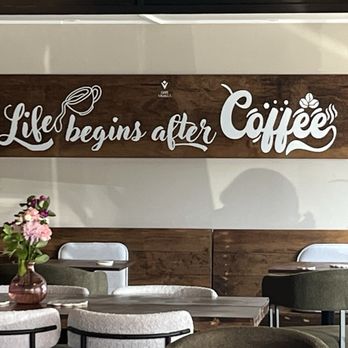 Cafe Vivella - Fun sign - Desserts Near Me - Pittsburgh, Pennsylvania