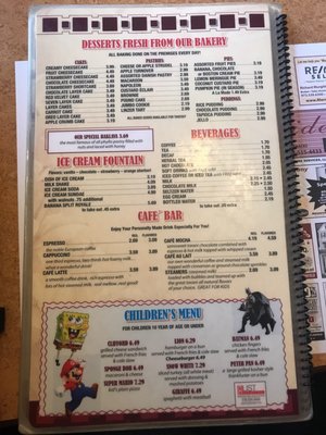 Menu photo 3 Brookside Diner & Restaurant Whippany, NJ
