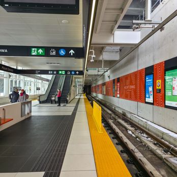 Mount Dennis LRT Station - Platform - Train Stations Near Me - North York, Ontario Mount Dennis LRT Station - Platform - Train Stations Near Me - North York, Ontario