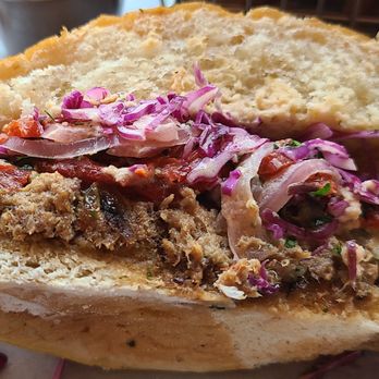 Southpaw Bistro - Smashed pulled pork w/ coleslaw. - Cocktail Bars Near Me - Glens Falls, New York Southpaw Bistro - Smashed pulled pork w/ coleslaw. - Cocktail Bars Near Me - Glens Falls, New York