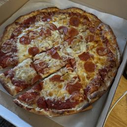 16" Large Cheese Pizza with 2 Toppings