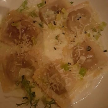 Mohawk House - Close up on the Beet Ravioli - New American Near Me - Sparta, New Jersey Mohawk House - Close up on the Beet Ravioli - New American Near Me - Sparta, New Jersey