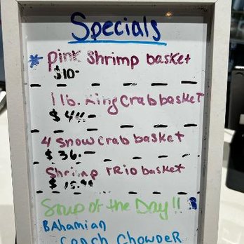 Melbourne Seafood Station - one of the menu boards - Seafood Near Me - Melbourne, Florida Melbourne Seafood Station - one of the menu boards - Seafood Near Me - Melbourne, Florida