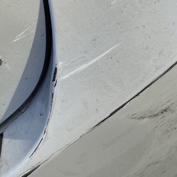 Bumper Fix - Damage before the fix - Mobile Dent Repair Near Me