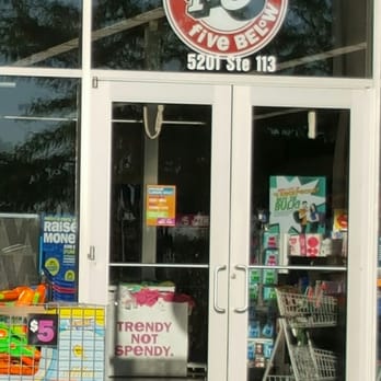 Five Below - Cool seasonal stuff propped outside - Discount Store Near Me - St. Joseph, Missouri