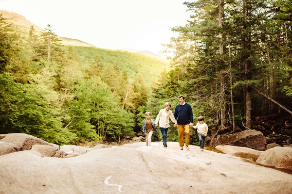 Mountain Sessions - New Hampshire offers breathtaking beauty. Say hi to the most fascinating mountains, perfect for family photos.
If you love to hike and explore Mother Nature with your family, then Mountain Sessions are for you! Mountain Sessions - New Hampshire offers breathtaking beauty. Say hi to the most fascinating mountains, perfect for family photos.
If you love to hike and explore Mother Nature with your family, then Mountain Sessions are for you!