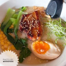 Traditional Tonkotsu Ramen. Traditional Tonkotsu Ramen.
