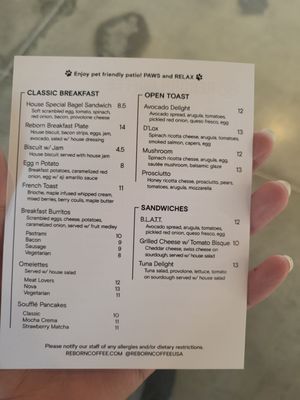 Menu photo 3 Reborn Coffee Anaheim, CA Menu photo 3 Reborn Coffee Anaheim, CA