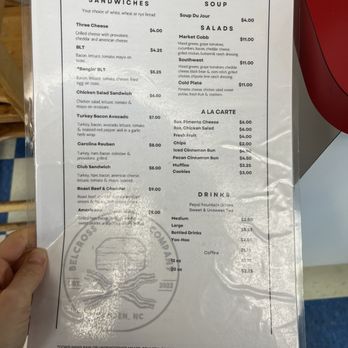 Belcross Biscuit Company  - Lunch menu - Bakeries Near Me - Camden, North Carolina