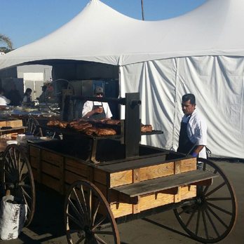 Del Mar Racetrack - There were several tents that acted like food trucks and each had a different kind of food inside. - Race Tracks Near Me - Del Mar, California Del Mar Racetrack - There were several tents that acted like food trucks and each had a different kind of food inside. - Race Tracks Near Me - Del Mar, California
