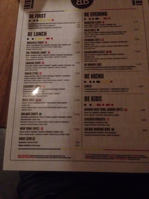 Menu photo 4 Be Burger Zaventem Zaventem, VBR Menu photo 4 Be Burger Zaventem Zaventem, VBR