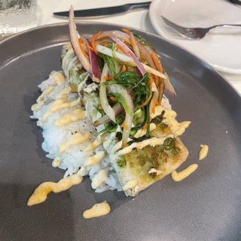 Break + Feast - Wasabi Pea Crusted Fish - Breakfast & Brunch Near Me - Koloa, Hawaii Break + Feast - Wasabi Pea Crusted Fish - Breakfast & Brunch Near Me - Koloa, Hawaii
