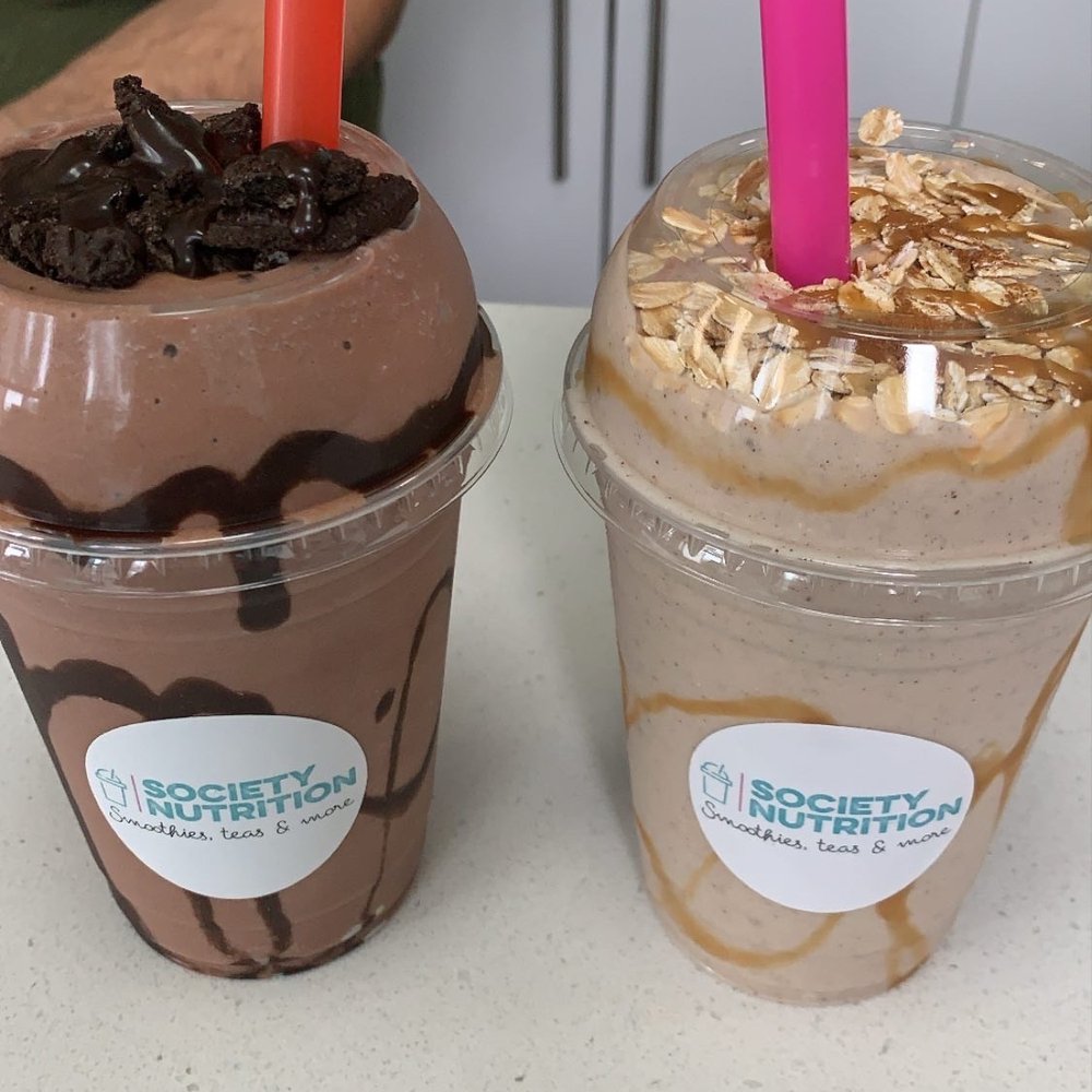 Brownie Fudge Smoothie Oatmeal Cookie Smoothie Brownie Fudge Smoothie Oatmeal Cookie Smoothie