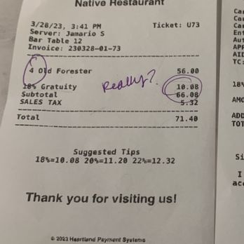 Native - Receipt - Breakfast & Brunch Near Me - Los Angeles, California Native - Receipt - Breakfast & Brunch Near Me - Los Angeles, California